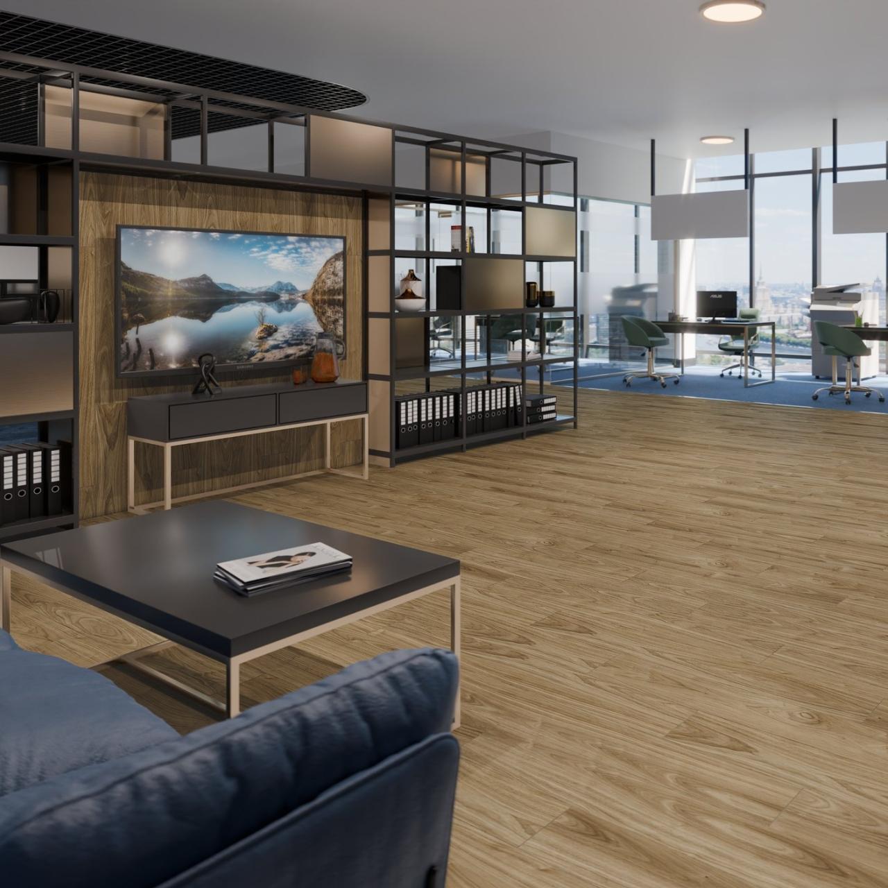 Кварцвинил Damy Floor Family LVT 0036-2-LVT Орех Европейский
