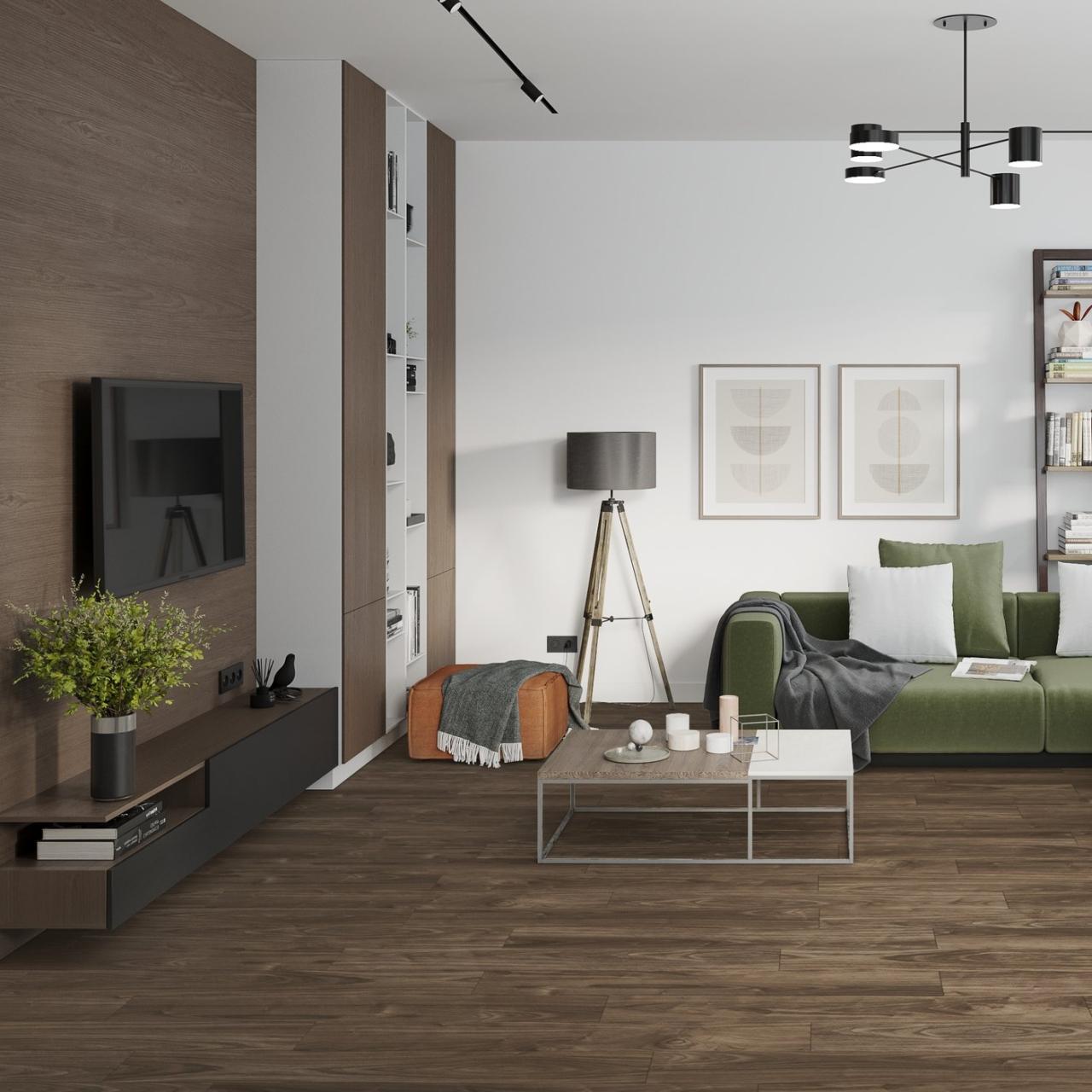 Кварцвинил Damy Floor Family 0036-3 Орех Американский