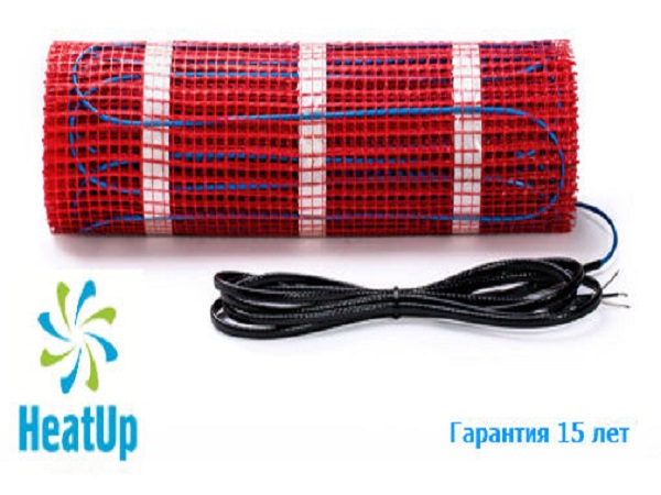 Нагревательный мат HeatUp двужильный 10 м.кв