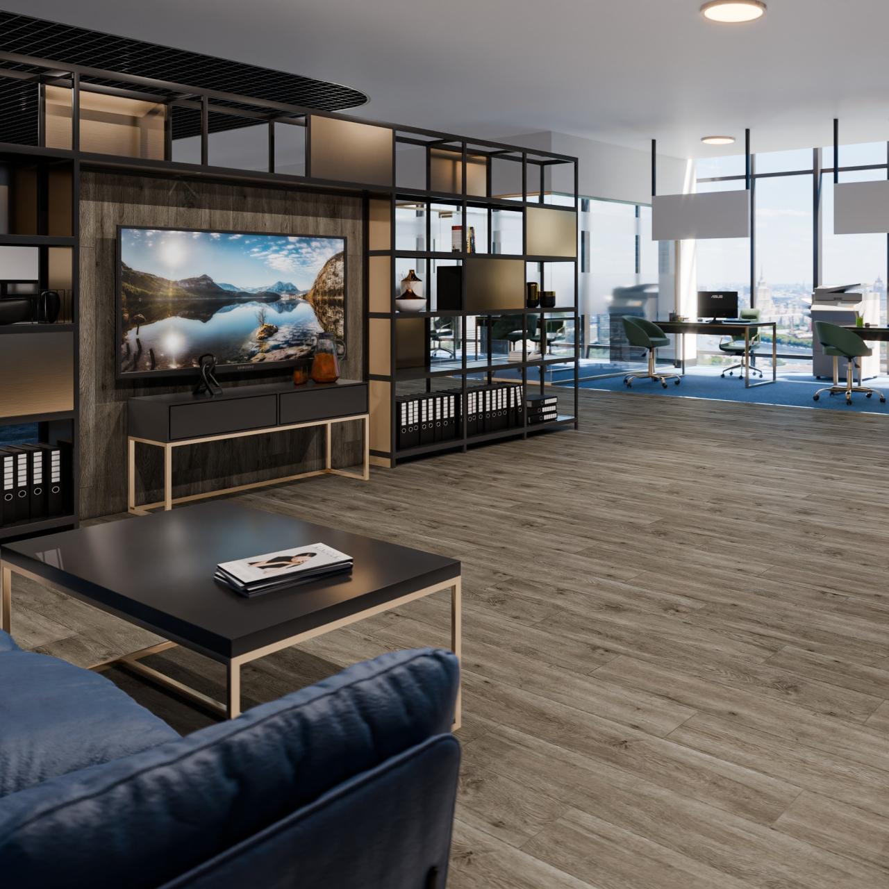 Кварцвинил Damy Floor Family LVT TCM298-26-LVT Дуб Горный