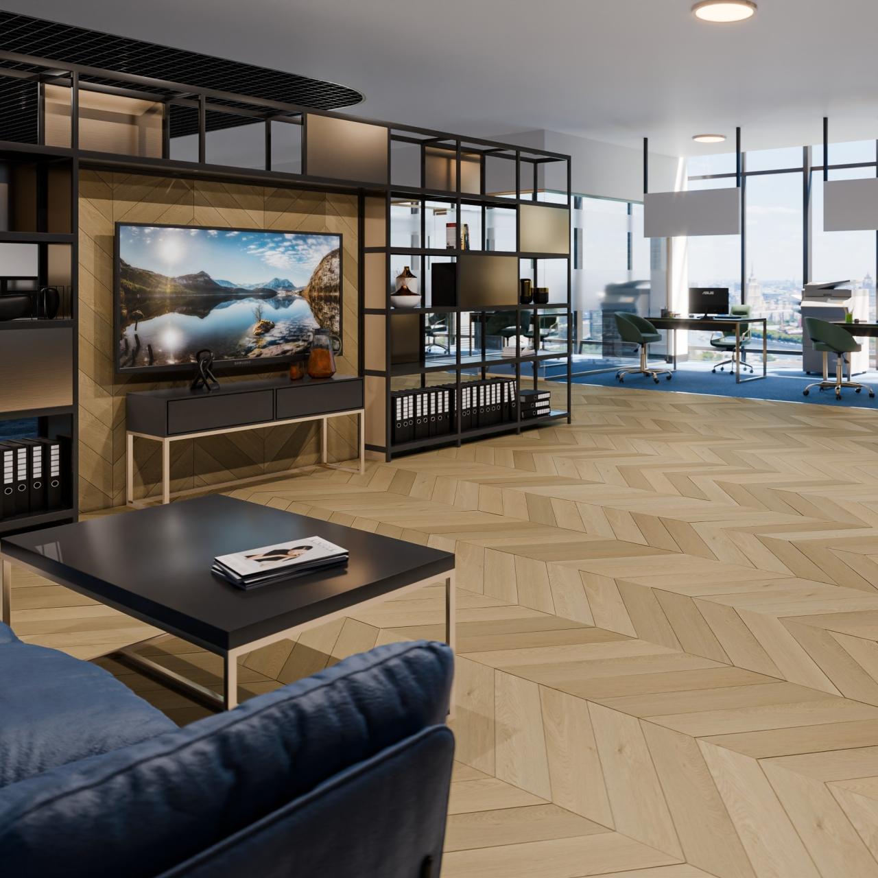 Кварцвинил Damy Floor Chevron LVT DF03-Ch-LVT Тюильри