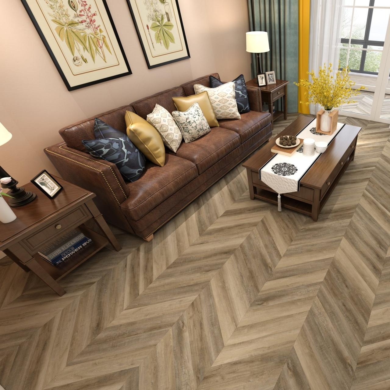 Кварцвинил Damy Floor Chevron LVT DF06-Ch-LVT Амбуаз