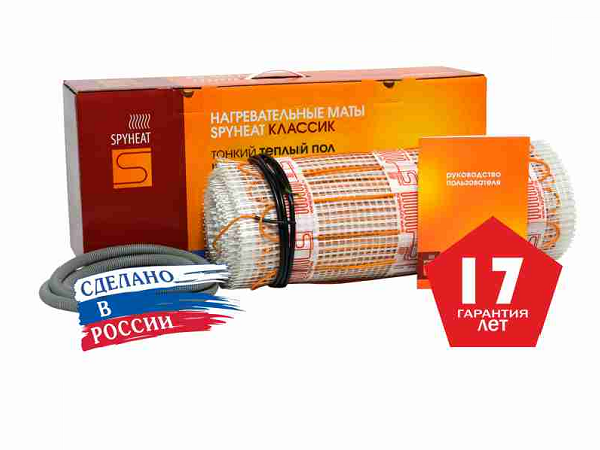 Нагревательный мат Spyheat Классик SHMD-8-525 3.5 кв.м