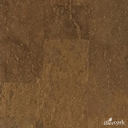 Ковровая плитка Ibercork Саламанка маррон