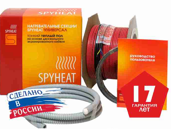 Нагревательный кабель Spyheat Универсал SHFD-12-1000 90 м