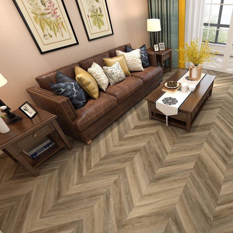 Кварцвинил Damy Floor Chevron LVT DF06-Ch-LVT Амбуаз