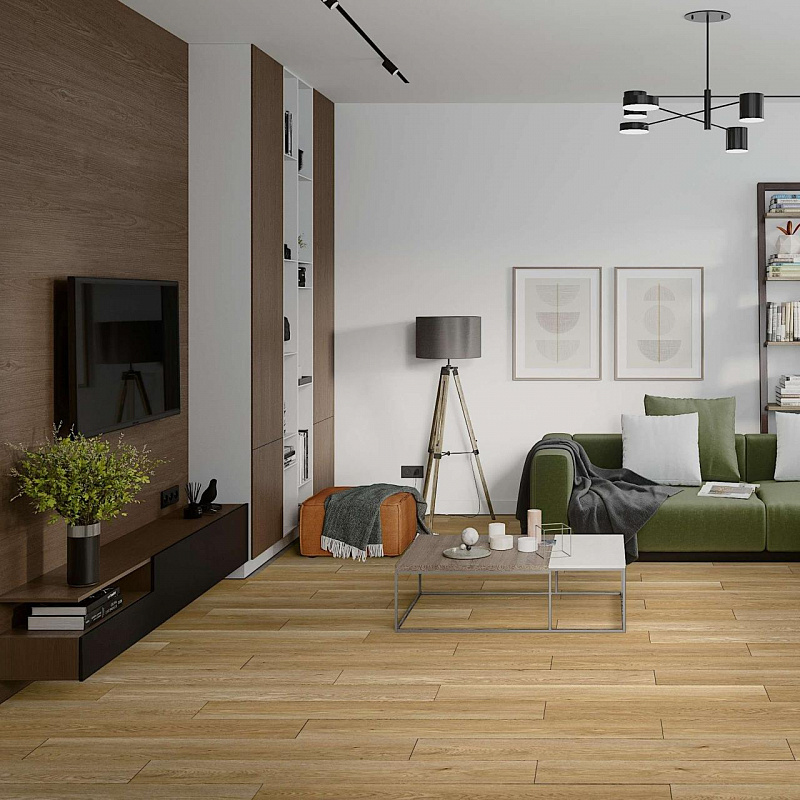 Кварцвинил Damy Floor Family LVT DF03-F-LVT Дуб Медовый